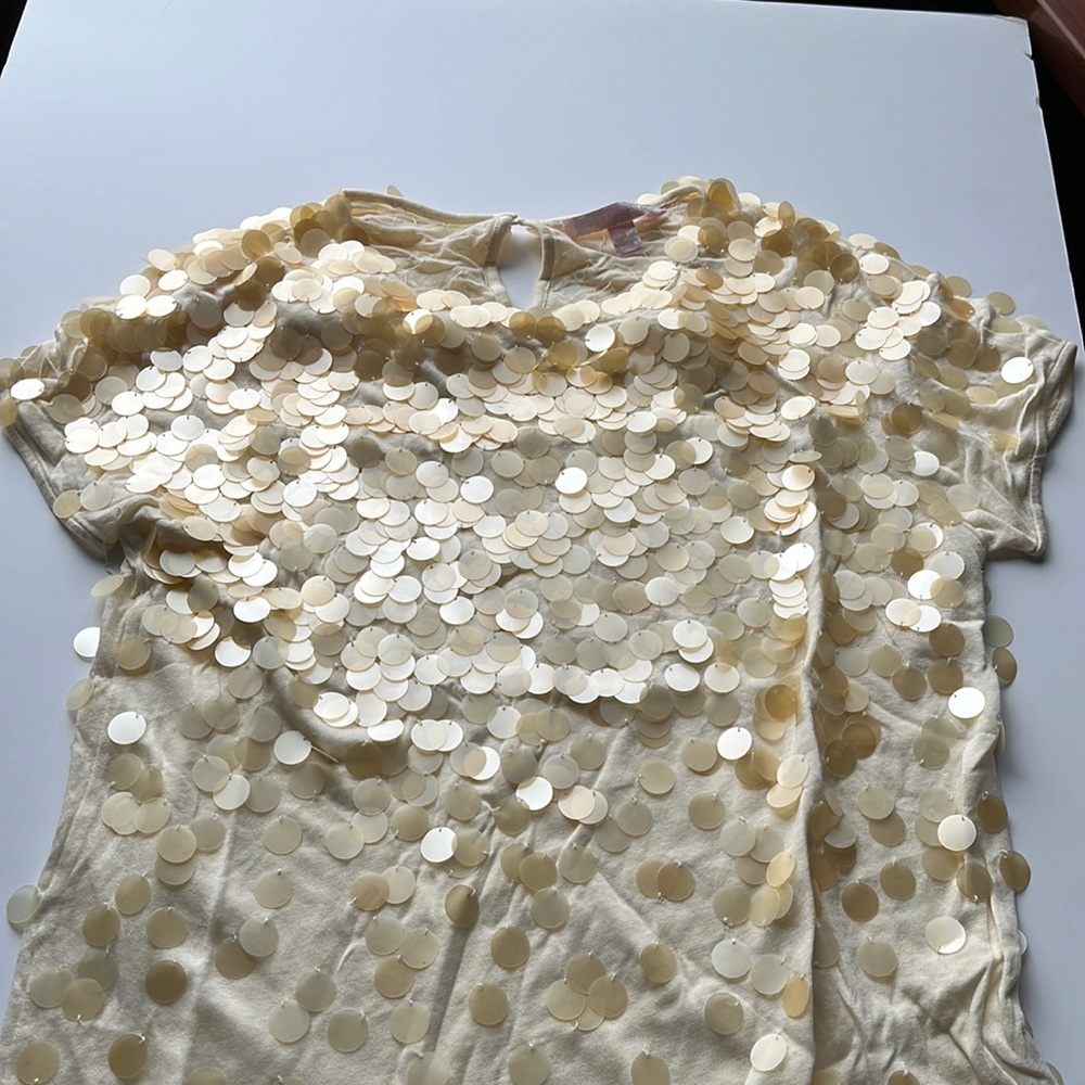 Rebecca Taylor sequins sweater - size 8